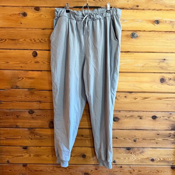Lululemon Stretch High-Rise Jogger Size 14 Chambray - Picture 2 of 9